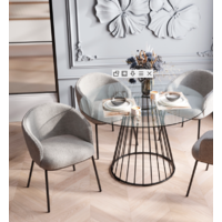 Stool Group Ливерпуль 120x120 (стекло/ножки черные) Image #8