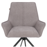 TetChair Мурано (хром, велюр/букле (HYP), бежевый) Image #5