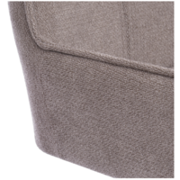 TetChair Мурано (хром, велюр/букле (HYP), бежевый) Image #14