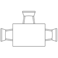 Woodville Вики 90х60х77 (делано/черный) Image #8