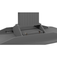 Трия Хилтон раздвижной Тип 2 (графит матовый/стекло матовое серое) Image #5