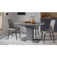 Трия Хилтон раздвижной Тип 2 (графит матовый/стекло матовое серое) Image #8