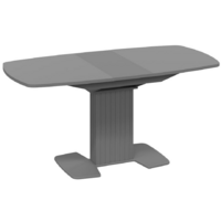 Трия Хилтон раздвижной Тип 2 (графит матовый/стекло матовое серое) Image #2