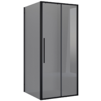 Niagara 100x100x195 NG-85-10TB-TB100-34 (черный матовый/тонированное стекло)