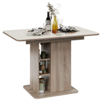 Трия Мюнхен Тип 1 (дуб сонома трюфель/стекло глянцевое бежевое) Image #2