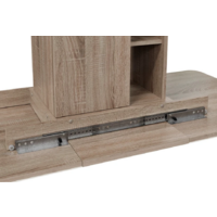 Трия Мюнхен Тип 1 (дуб сонома трюфель/стекло глянцевое бежевое) Image #8