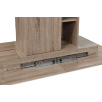 Трия Мюнхен Тип 1 (дуб сонома трюфель/стекло глянцевое бежевое) Image #7