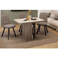 Трия Мюнхен Тип 1 (дуб сонома трюфель/стекло глянцевое бежевое) Image #10