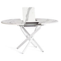 TetChair Manzana 100x100+30x75 (мрамор светлый/белый) Image #4
