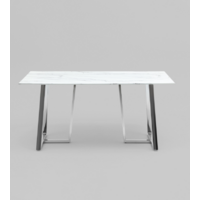 Stool Group Даллас 160x90 / DT-923-W-160 (белый/стекло) Image #2