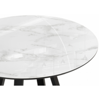 Woodville Норфолк 100 / 588040 (белый мрамор/черный) Image #10