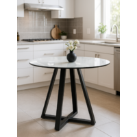 Woodville Норфолк 100 / 588040 (белый мрамор/черный) Image #3