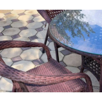 AIKO DECO 4 с круглым столом D90 7034П Шоколад Image #5