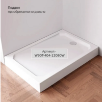 AM.PM X-joy 120x80 / W94G-403-120280-MT1K (серебристый/прозрачное стекло) Image #7