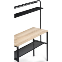 Woodville Нари 120х50х171 (делано/черный матовый) Image #4