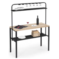 Woodville Нари 120х50х171 (делано/черный матовый) Image #2