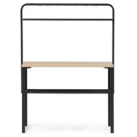 Woodville Нари 120х50х171 (делано/черный матовый)