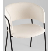 Stool Group Нэлли AV 486-L10-9005 (буклированный велюр белый) Image #3