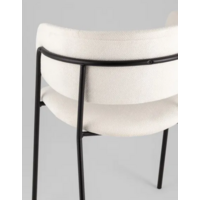 Stool Group Нэлли AV 486-L10-9005 (буклированный велюр белый) Image #2