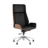TopChairs Crown SN A312 8383-29 Walnut Back (черный)