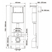 Saniteco KW-9009W + Berges АТОМ 410 040333 (с кнопкой) Image #15