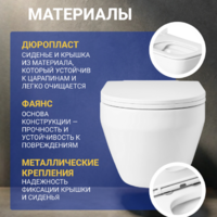 Saniteco KW-9009W + Berges АТОМ 410 040333 (с кнопкой) Image #2