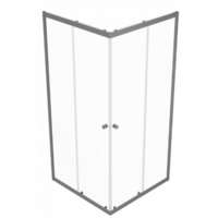 Triton Вента 90x90 (графит, без поддона) Image #2