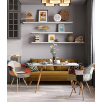 Stool Group Frank 120x80 / Z-239 (белый/дерево) Image #7