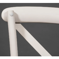 TetChair Cross 91x55x52 (дерево береза/Butter White) Image #8