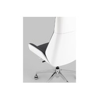 TopChairs Crown SN A312 8386-16 White Back (серый/голубой) Image #8