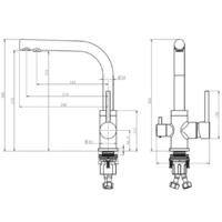 ZorG Akvaduo Premium BRASS PVD Gunblack Image #2