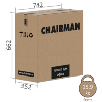 CHAIRMAN 500LT ( экокожа черный/TW-01 черный) Image #6