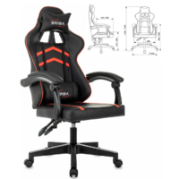 Brabix GM-123 / 533190 (черный/красный)