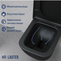 Lauter Nuremberg 21811B + 21901002 (черный, с кнопкой 219701J хром) Image #5