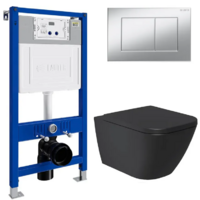 Lauter Nuremberg 21811B + 21901002 (черный, с кнопкой 219701J хром) Image #1