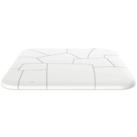 Sheffilton SHT-TU104/TT30 83/83 (белый муар/белый) Image #3