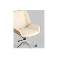 TopChairs Crown SN A312 8383-1 Walnut Back (бежевый) Image #7