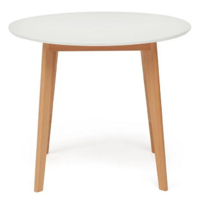 TetChair Bosco D90 (белый/натуральный бук) Image #2