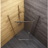 Triton Дека 90x90 (хром, без поддона) Image #3