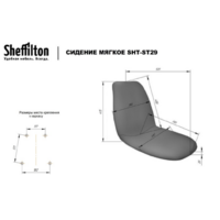 Sheffilton SHT-DS318 (дуб сонома светлый/стальной серый/черный) Image #13