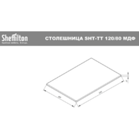 Sheffilton SHT-DS318 (дуб сонома светлый/стальной серый/черный) Image #10