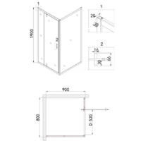 Niagara NG-83-8AB-A90B 80x90 Image #3