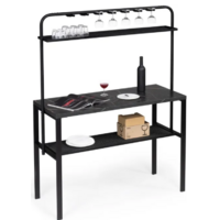 Woodville Нари 120х50х171 (файерстоун/черный матовый)