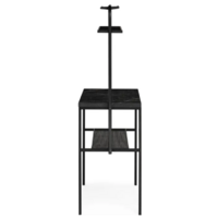 Woodville Нари 120х50х171 (файерстоун/черный матовый) Image #9