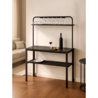 Woodville Нари 120х50х171 (файерстоун/черный матовый) Image #2