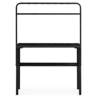 Woodville Нари 120х50х171 (файерстоун/черный матовый) Image #8