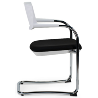 Norden Visavi White CF / CH-172C-WHITE-OS-01 (хром/белый/черный) Image #3