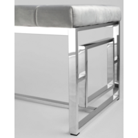 Stool Group Бруклин / BENCH-012-GR (вельвет серый/сталь серебристый) Image #6