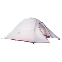 Naturehike Cloud Up Si / NH17T001-T-DG (серый/красный)
