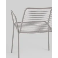 Stool Group Дели с подлокотниками / LV-107-5015 (металл серый) Image #7